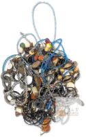 Tangle of Varied Assorted Necklaces, Some Non-Magnetic, No Stamps Found
