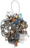 Tangle of Varied Assorted Necklaces, Some Non-Magnetic, No Stamps Found