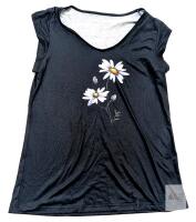 New Size MED Women's Sleeveless Daisy Graphic Tank Top