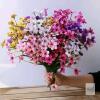 New 20 Bundles Artificial Flowers Bulk Outdoors UV Resistant Fake Silk Flowers Plastic Plants for Garden Window Box Porch Hanging Basket Backyard Patio Farmhouse Decor (Colored) - 3
