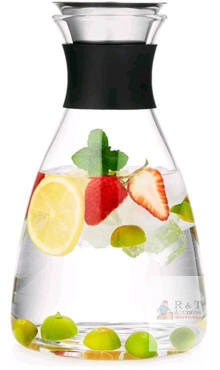 NEW Dopudo Glass Carafe with Lid and Spout