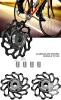 New 1 Pair Meijun 13T Rear Derailleur Pulley, Quality Ceramic Bike Bearing Guide Wheel with Installation Hole Adapter Tubes (Black, 13T)