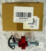 Universal Chain Tensioner Adjuster, Red, SKU X003UGYDDR, Aluminum Alloy, Fits BMX/Pit/Mini Bike + - 2