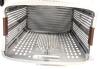 Gray Rolling Laundry Hamper, Plastic, 22"x13"x18", 1.5 Bushel Capacity, 4 Removable Wheels - 2