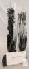 New 2 Black Table Balloons Foil Spray Centerpiece with Black and Confetti Balloons Stand Kit - 2