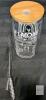 16 oz Glass Tumbler with Bamboo Lid and Straw, "#1 Mom" and "Best Mom Ever" Design