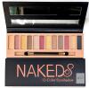 New Nakeds 12-Color Eyeshadow Palette With Applicator, 10.8g