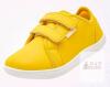 New Size 34 Kids' HOBIBEAR Waterproof PU Leather Barefoot Shoes With Velcro Straps, Yellow, Feel The Softness Of The Grass With Every Step.