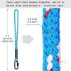 New BeneLabel Tree Swing Rope, Hammock Tree Swing Hanging Strap, Heavy Duty Carabiner, for Indoor Outdoor Swing Hammock Playground Set Accessories, 7.87 ft, Tree swing Rope Weight limited: 2500 LB. Carabiner weight limited: 1000 LB. - 2