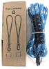 New BeneLabel Tree Swing Rope, Hammock Tree Swing Hanging Strap, Heavy Duty Carabiner, for Indoor Outdoor Swing Hammock Playground Set Accessories, 7.87 ft, Tree swing Rope Weight limited: 2500 LB. Carabiner weight limited: 1000 LB. - 3