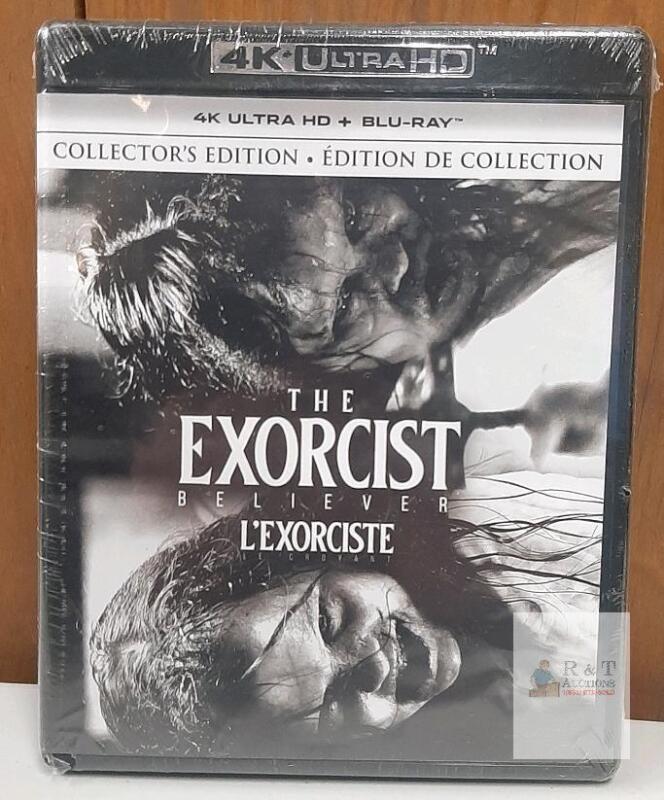 NEW The Exorcist: Believer 4K Ultra HD + Blu-ray Collector&rsquo;s SteelBook, 2023, Universal, Sealed, UPC 191329243008