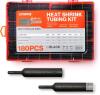 New Dowire Heat Shrink Tubing Kit - 3:1 Ratio - Adhesive Lined - Wire Shrink Wrap Tubing - Waterproof Marine Grade Shrink Tube - 180 PCS - Black