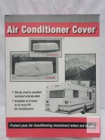 ADCO MAC-07 RV Air Conditioner Cover for Coleman 2007, White, Heavy-Duty Vinyl, Fits 43"x29"x14"