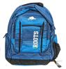 New ROOTS 15.6" Laptop Computer Backpack (5910) Blue Print, 18" Long, Spacious, Padded Straps
