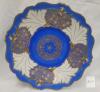 Weimar Porzellan Jutta 519 66 Decorative Plate, 11.5" Diameter, Cobalt Blue and Gold