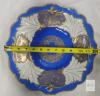 Weimar Porzellan Jutta 519 66 Decorative Plate, 11.5" Diameter, Cobalt Blue and Gold - 2