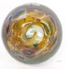 Handblown Art Glass Gazing Ball / Witch Ball / Friendship Ball Ornament, 4.75" No Chips or Cracks - 2