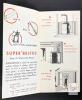 Vintage 1944 Vallance, Brown & Co. Limited Catalogue No. 41, Hardcover, Historic Hamilton Wholesaler, With Bonus Paper Advertising Flyer For Super'Bestos Asbestos! Some Bookworm Damage To Final Pages - 8