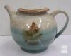 Studio Pottery Ceramic Teapot , Unique Glaze Design