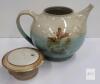 Studio Pottery Ceramic Teapot , Unique Glaze Design - 2