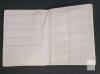 Lacoste Parfums Bifold Card Wallet - White Faux Leather, 5 Card Slots - 3