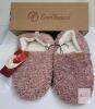 EverFoams Women&rsquo;s Plush Memory Foam House Slippers, Pink, US 9-10, Non-Slip, w/ Box