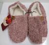 EverFoams Women&rsquo;s Plush Memory Foam House Slippers, Pink, US 9-10, Non-Slip, w/ Box - 2