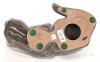 Samaco Ceramic Cat Figure 12" Long, Speckled Glaze, AG0842, No Chips or Cracks - 5