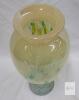 Hand-Blown Glass Vase, 11" Tall, Multicolor Splatter Design - 3