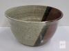 Handcrafted Stoneware Mixing/Serving Bowl by Ross Canuali, 8" Diameter - 2