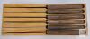 J.A. Henckels International 6-Piece Steak Knife Set, Model 7030, 4&frac12;" Serrated Blades - 3