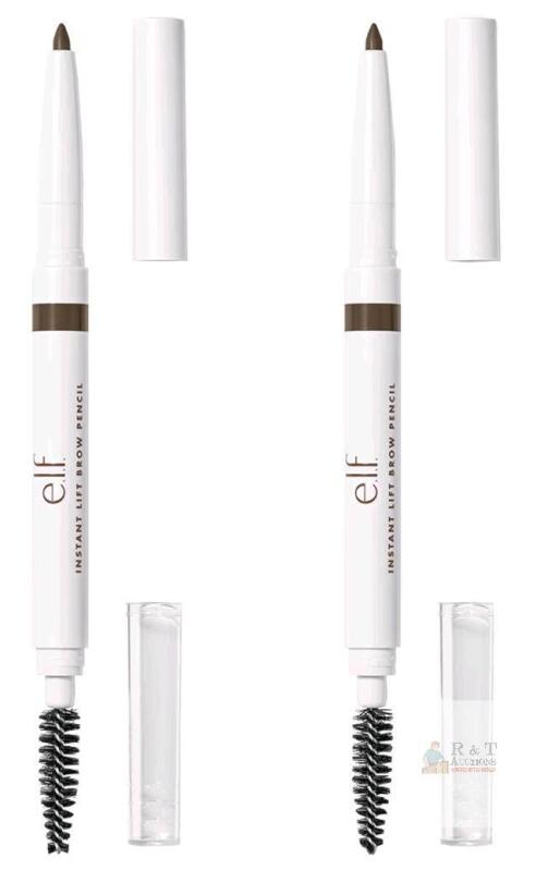 New E.l.f. Instant Lift Brow Pencil, Dual-Ended Precision Brow Pencils For Shaping & Defining Eyebrows, Vegan & Cruelty-Free, Neutral Brown, 2-Pack