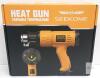 SEEKONE SDL-2816 Heat Gun, 1800W, Variable Temperature, Dual Fan Speeds, 4 Nozzles