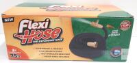 Flexi Hose 75 ft Expanding Garden Hose, 3/4" Brass Fittings, 3x Expandable, 2-Year Warranty