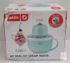 Dash My Mug Ice Cream Maker, 8 oz Capacity, 20-Minute Ready Time, Mint Green