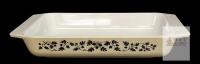 Vintage PYREX 548-8 Promo Golden Acorns Space Saver Casserole Dish 1&frac34;qt, No Lid, #31, No Chips or Cracks