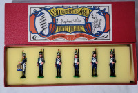 Trophy Miniatures ' Napoleonic Wars : 27th. Light Infantry Chasseurs ' Toy Soldier Lead Miniatures