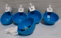 New, 5 LIL' CLUCKER Poultry Water Cups.