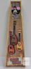 Ricochet Classic Ukulele Toy, 16-Inch Length, 4 Strings, Brown Woodgrain, Age 5+, In Box - 2