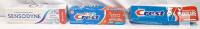 Sensodyne Brilliant Whitening 135mL, Kid's Crest Sparkle Fun Gel 100mL, Crest Plus 125mL Lot