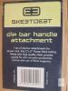 new SKE3TDE3T DPBR-BLK-1PK Dip Bar Handle Attachment for 2"x2" Power Racks, 880 lb Capacity