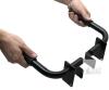 new SKE3TDE3T DPBR-BLK-1PK Dip Bar Handle Attachment for 2"x2" Power Racks, 880 lb Capacity - 3