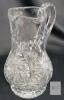 9" Cut Glass Crystal Water Pitcher with Starburst Design, 64 oz Capacity - 3