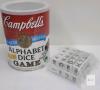 Campbell's Alphabet Dice Game &ndash; 36 Dice, 2-6 Players, Ages 8+, 2011 Edition