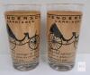 Collectible Glassware Set: Notre Dame Tumbler, Henderson Carriages Tumbler, KW Oktoberfest Stein - 3