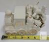 Mikasa Holiday Elegance Porcelain Musical Train FK001/418, White with Gold Accents, Boxed - 5