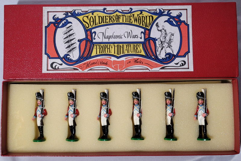 Trophy Miniatures ' 4th Foot Swiss Infantry Grenadiers ' Toy Soldier Miniatures