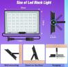 XM100-4 100W LED Black Light Floodlights, 395-400 nm, IP66, 120&deg; Beam Angle, Set of 4 - 2