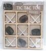 Koppers Wooden Tic Tac Toe Game Set &ndash; Hockey Edition, 7" x 7" Board, 10 Themed Pieces