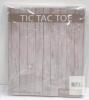 Koppers Wooden Tic Tac Toe Game Set &ndash; Hockey Edition, 7" x 7" Board, 10 Themed Pieces - 2